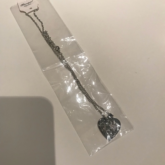 Brand New Heart Shaped Pet Remembrance Necklace - Picture 4 of 5